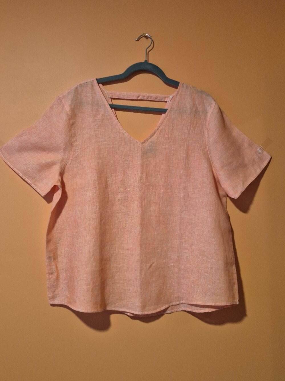 SAKS FIFTH AVENUE linen top size XL